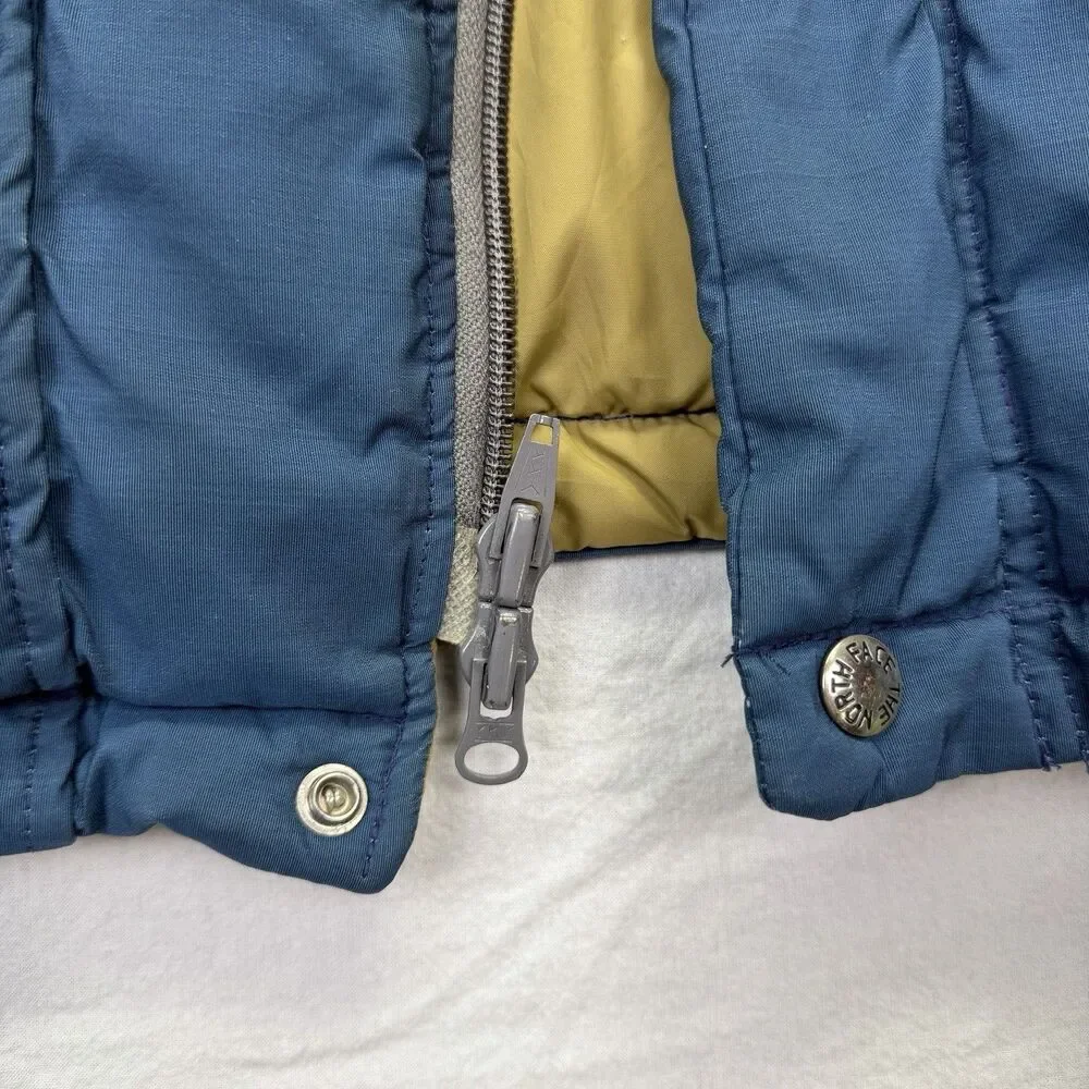 Vintage The North Face Brown Label ‎ Parka XL Blue Gorpcore Puffer Jacket USA